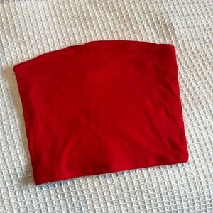 🌷 FREE XS GRG RED TUBE TOP SUNNY